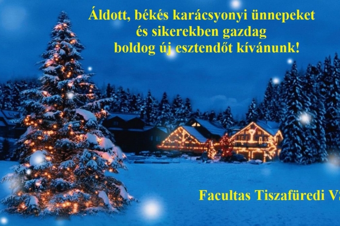 Áldott, békés karácsonyt