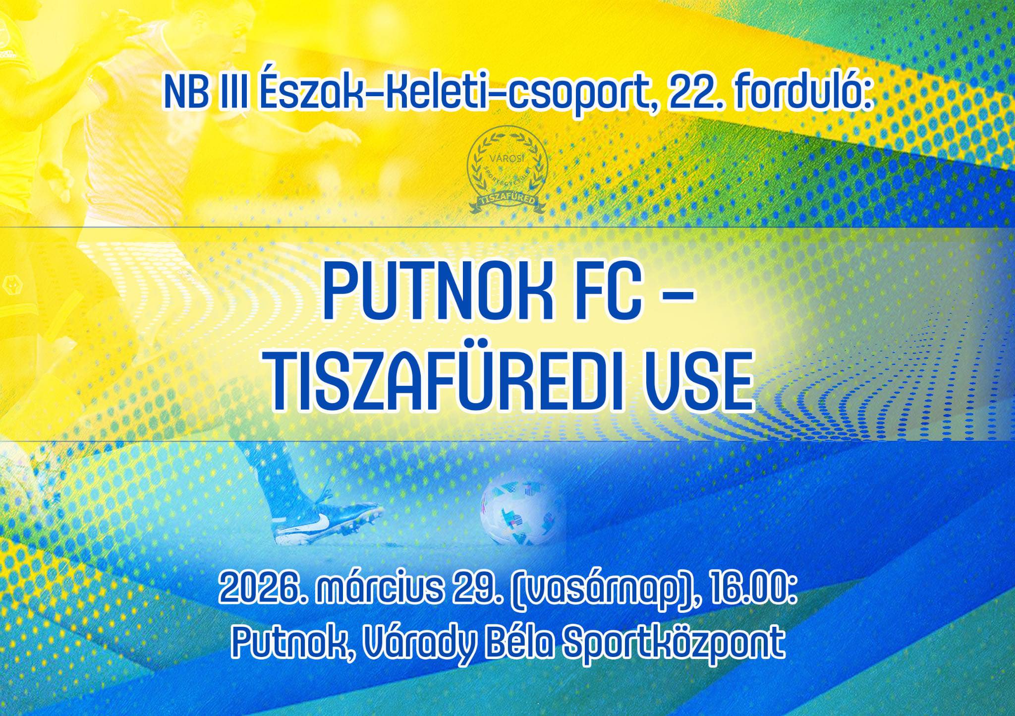 Putnokra látogat felnőtt csapatunk