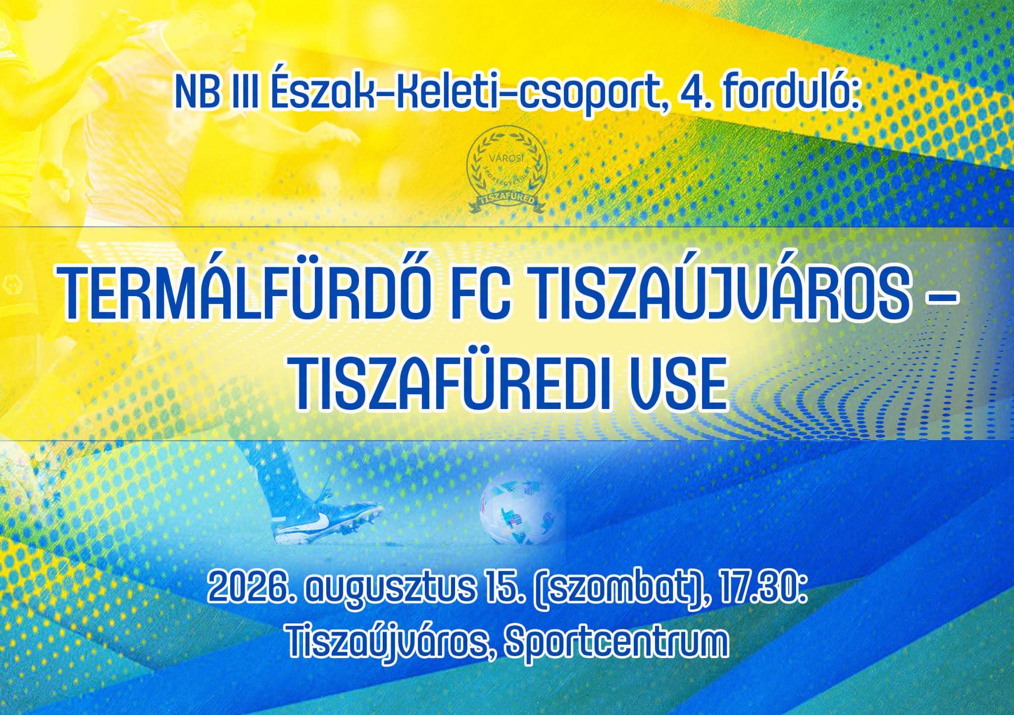 Szombaton már Tiszaújvárosban vendégeskedünk