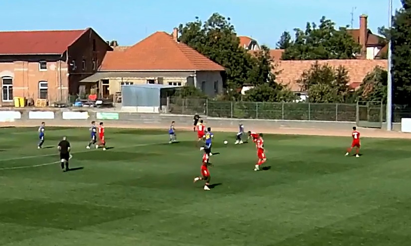 Egy korai piros lap pecsételte meg a sorsunkat a Kisvárda II ellen